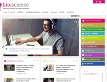 Tablet Screenshot of bitescience.com